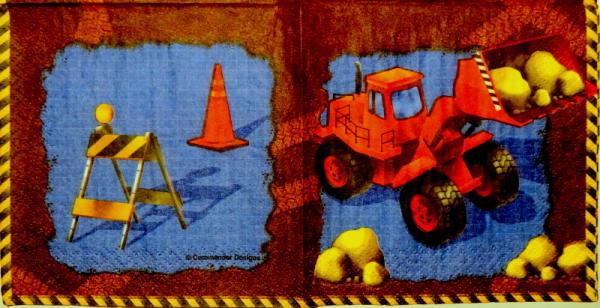 003 Construction Site - 3-ply - Commander Designs - CS
